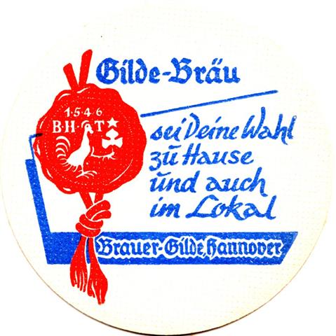 hannover h-ni gilde prost 3b (rund215-sei deine wahl-blaurot)
